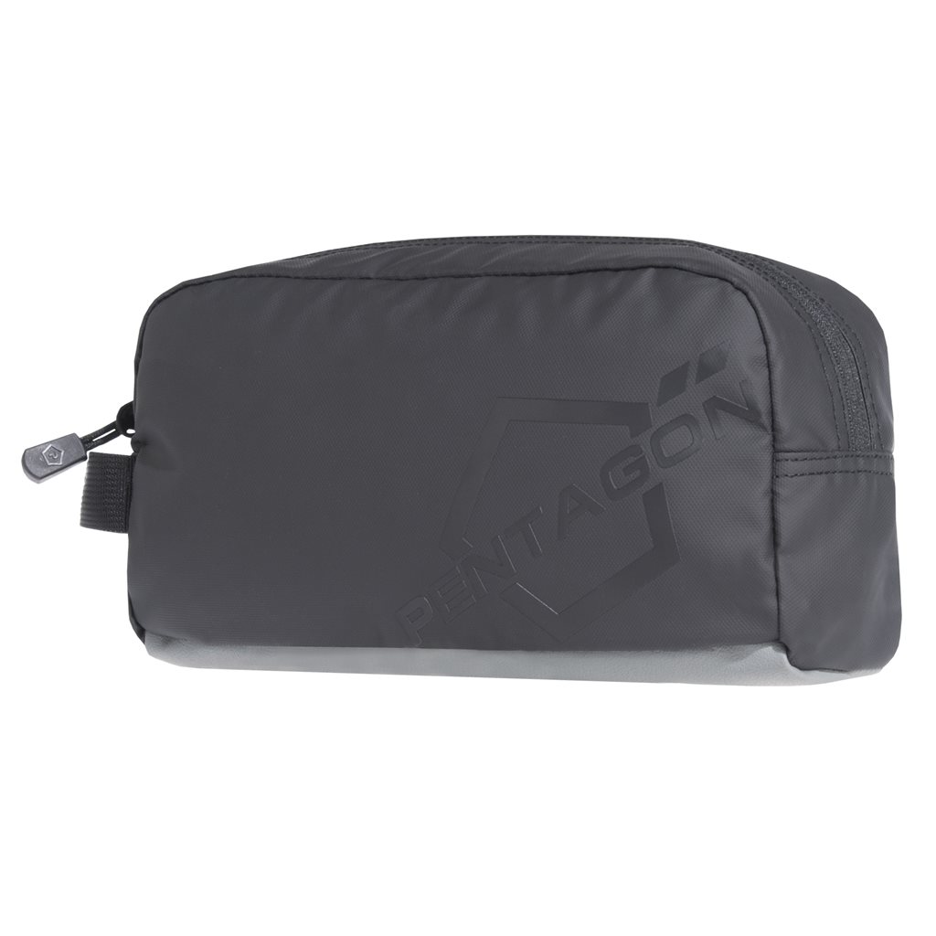 Levně PENTAGON taška RAW TRAVEL na toaletní potřeby STEALTH ČERNÁ