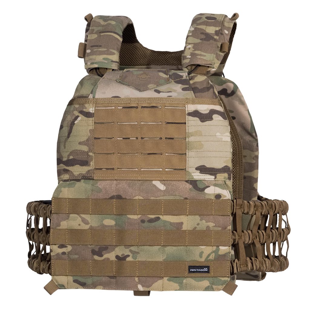 Levně PENTAGON vesta MILON MK2 nosič plátů MULTICAM