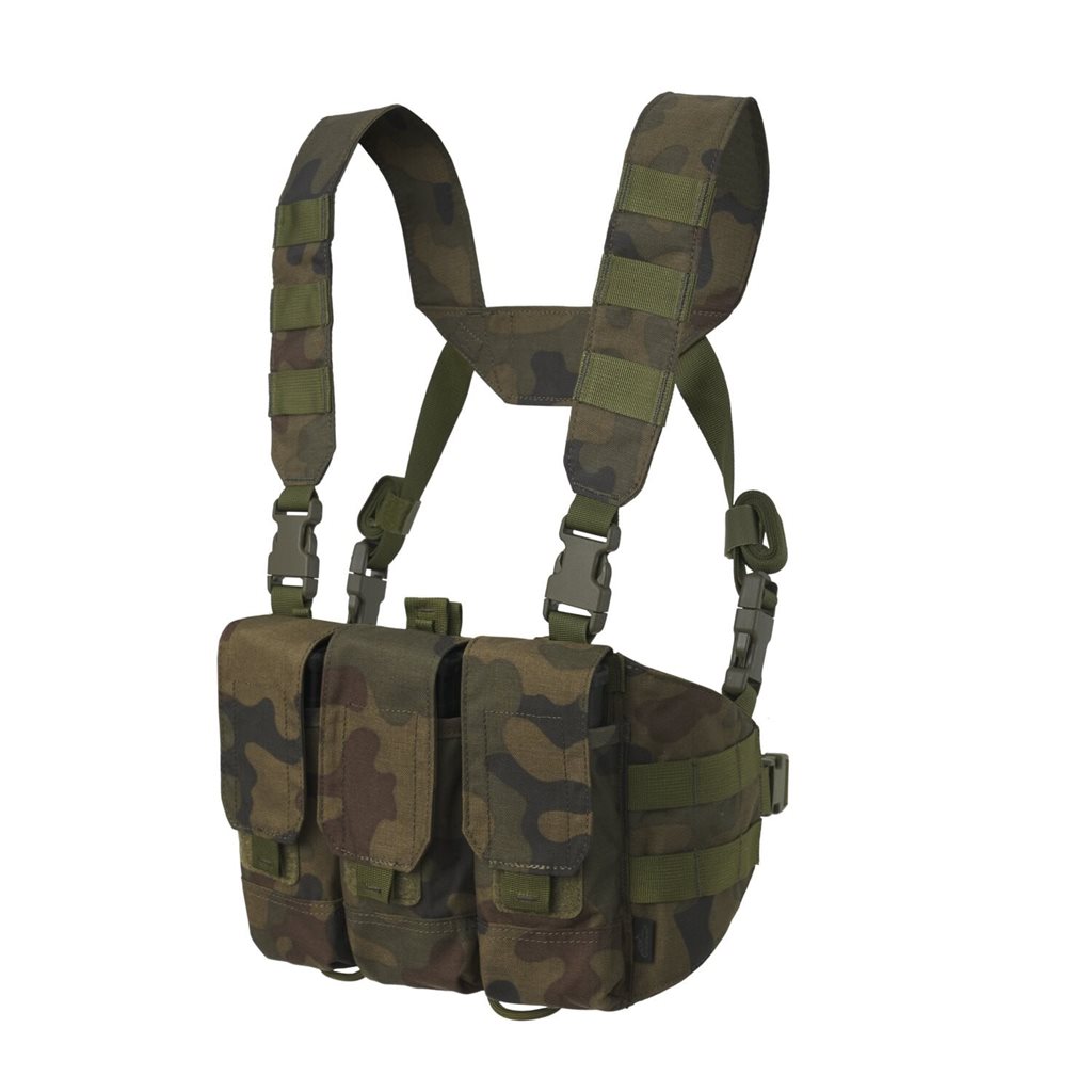 Helikon-Tex vesta chest rig CHICOM Cordura WOODLAND POLSKÝ
