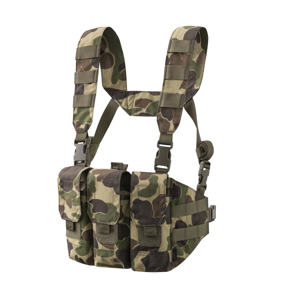 Levně Helikon-Tex vesta chest rig CHICOM Cordura DUCK HUNTER
