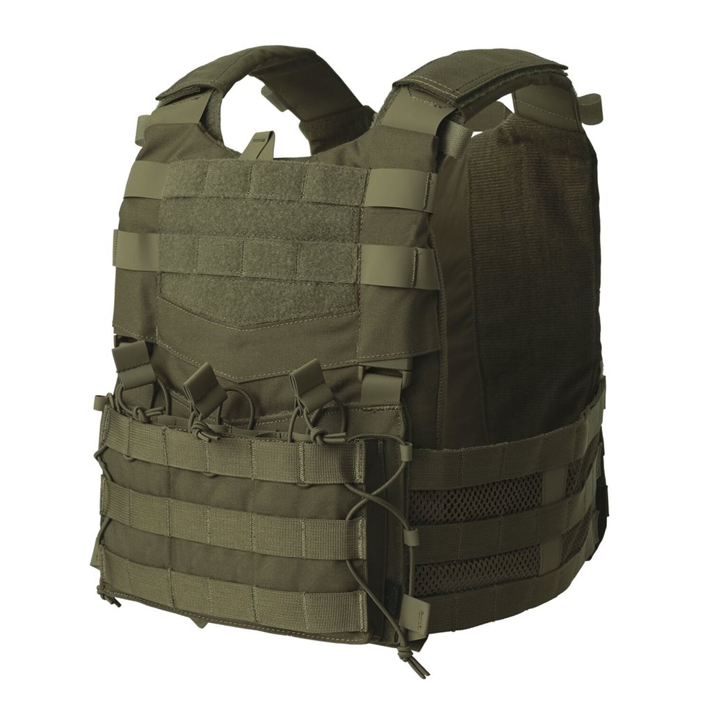 Levně Vesta GUARDIAN MILITARY SET nosič plátů OLIVE GREEN
