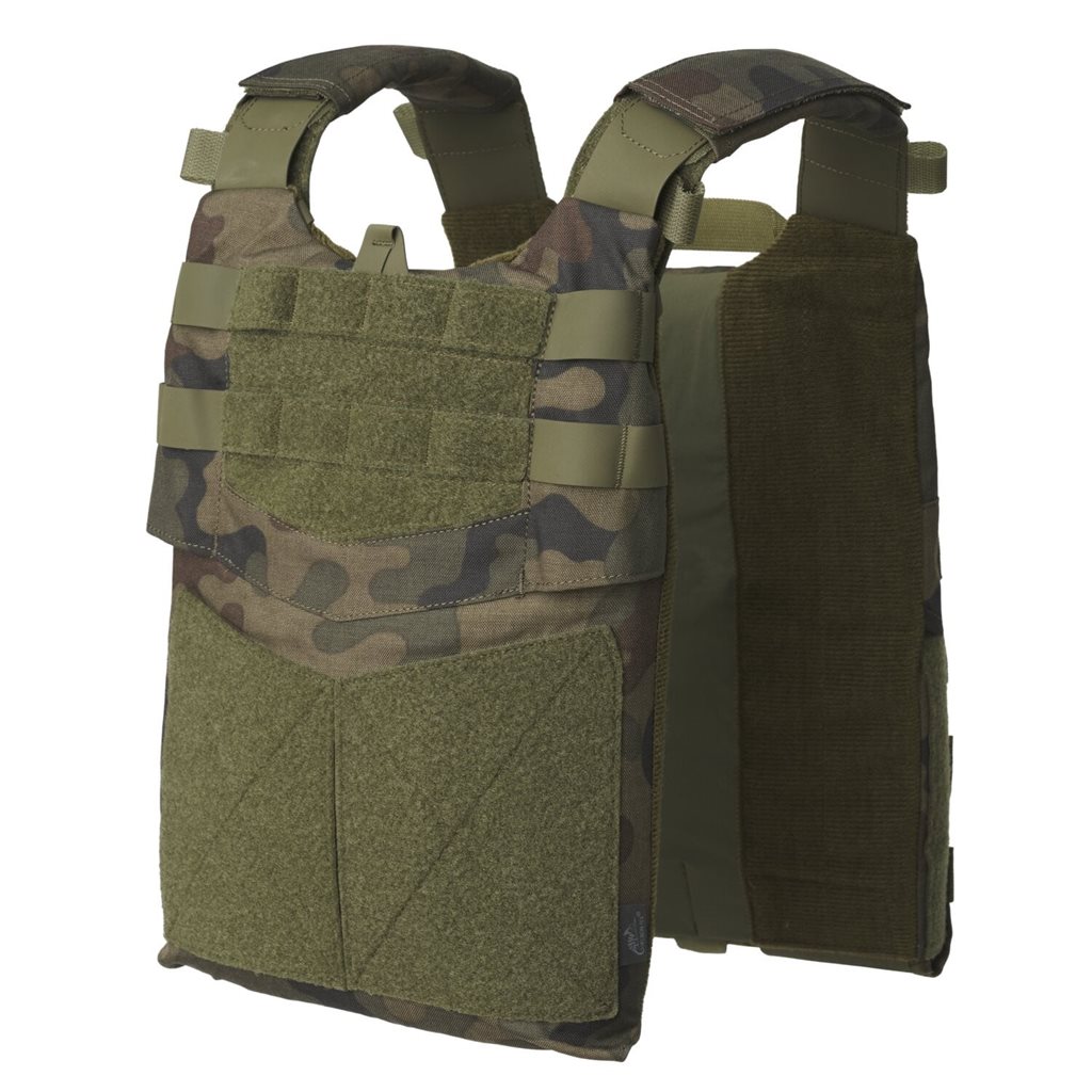 Levně Vesta GUARDIAN nosič plátů WOODLAND POLSKÝ