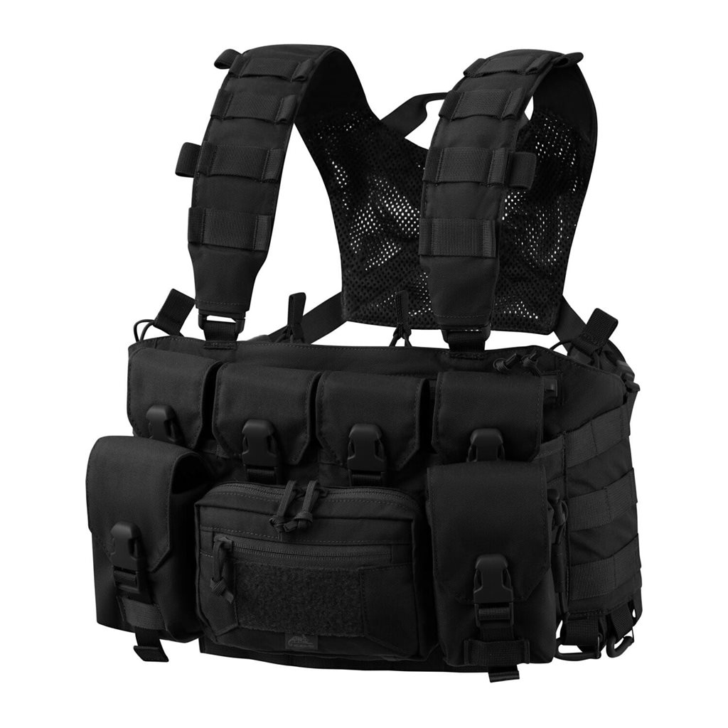 Levně Helikon-Tex vesta chest rig GUARDIAN RECCE ČERNÁ