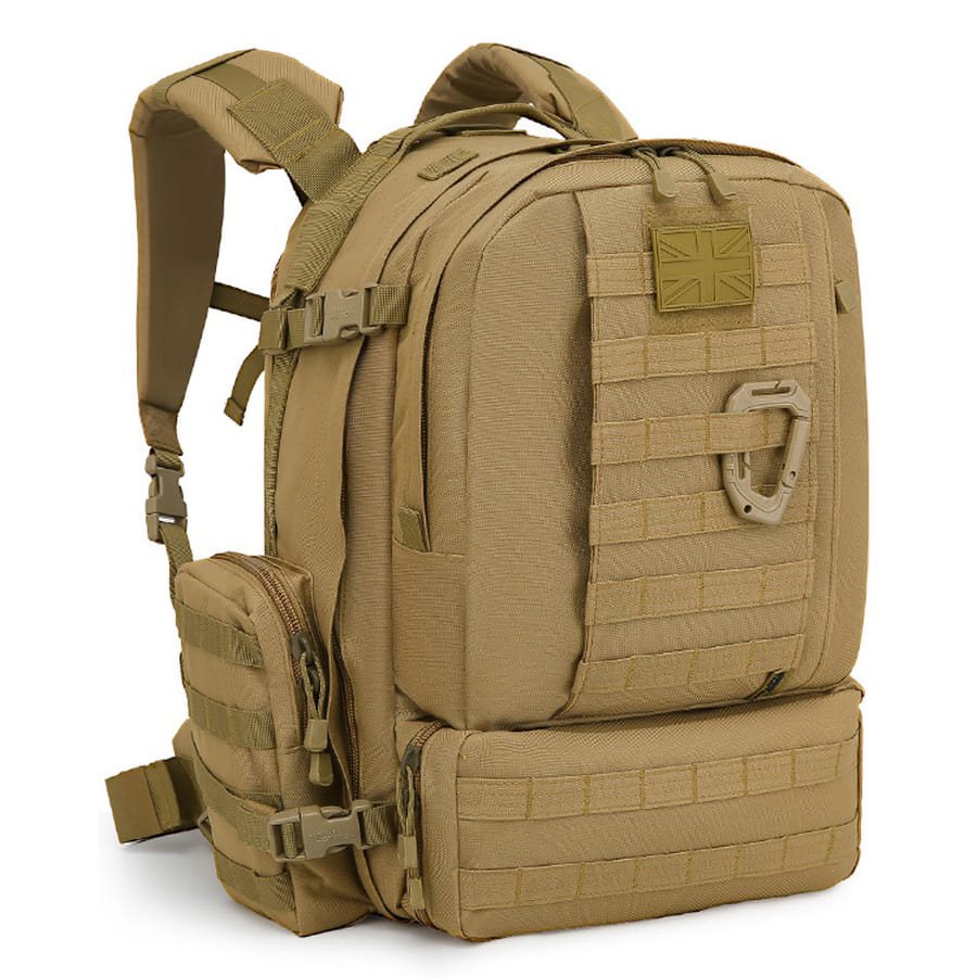 Levně KOMBAT batoh VIKING Patrol Pack MOLLE 60 litrů COYOTE