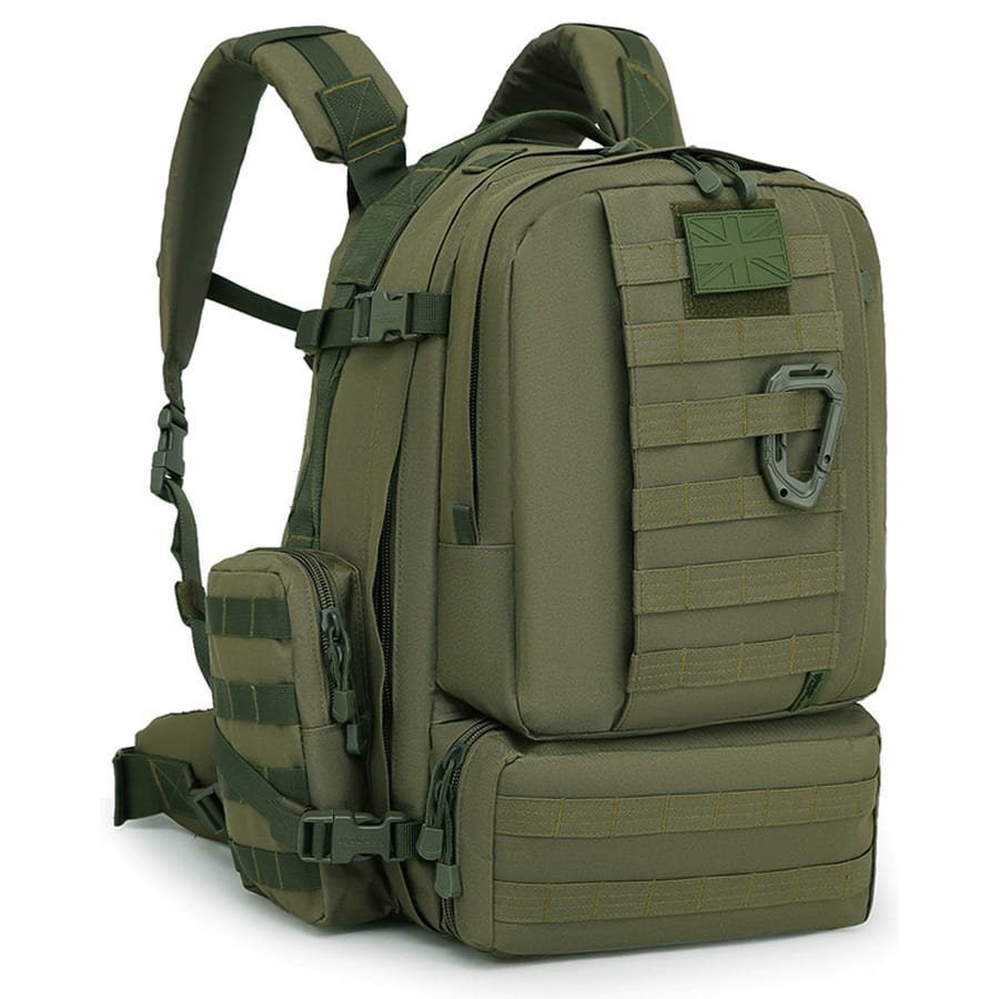 Levně KOMBAT batoh VIKING Patrol Pack MOLLE 60 litrů ZELENÝ