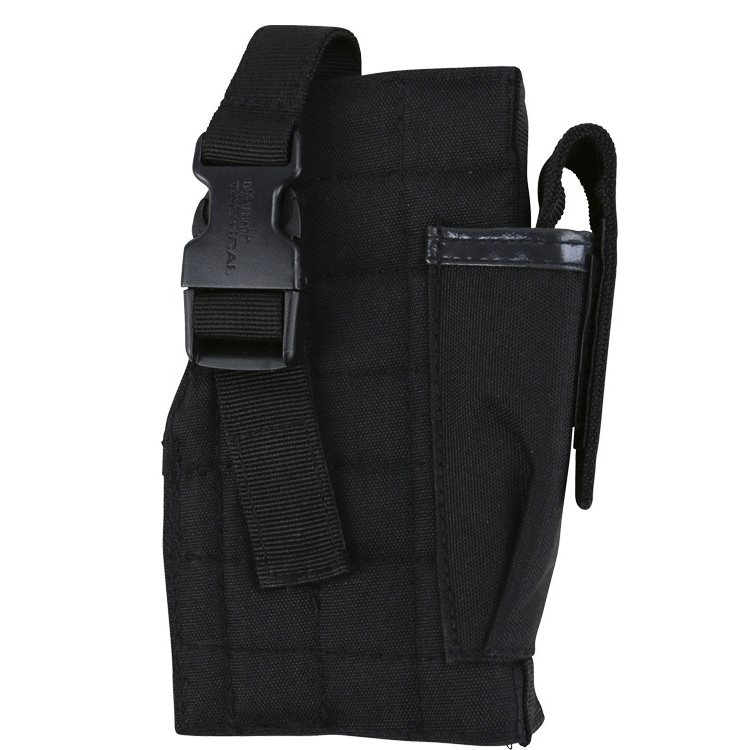 KOMBAT pouzdro pistolové otevřené MOLLE ČERNÉ