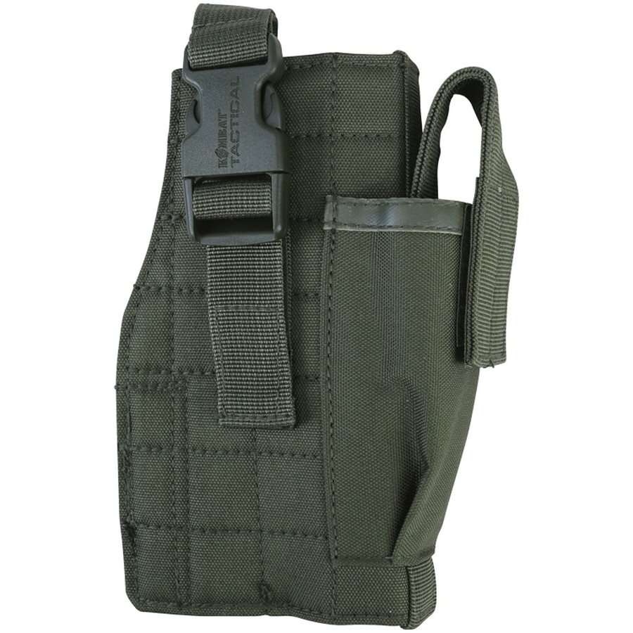 KOMBAT pouzdro pistolové otevřené MOLLE ZELENÉ