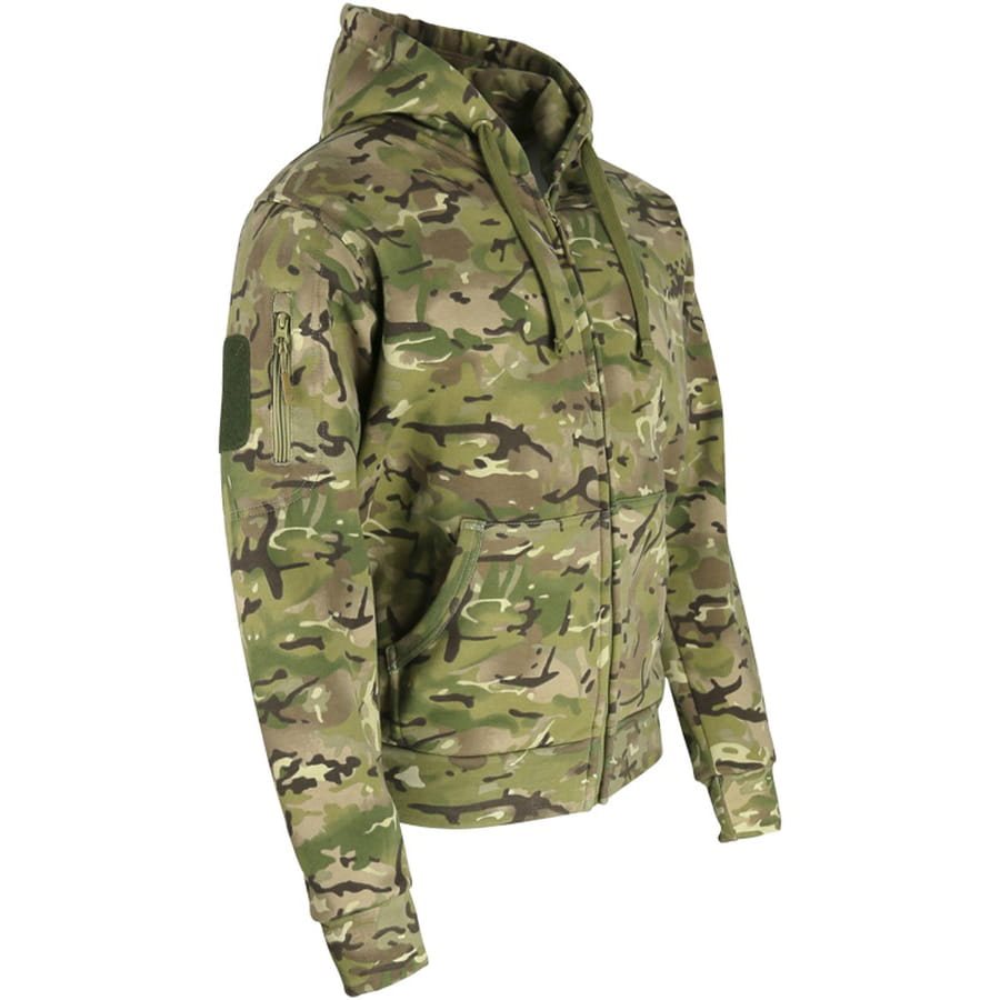 Levně Mikina s kapucí SPEC-OPS maskování BTP