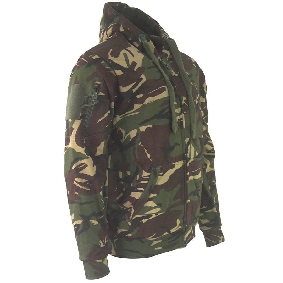 Levně Mikina s kapucí SPEC-OPS maskování DPM Camo