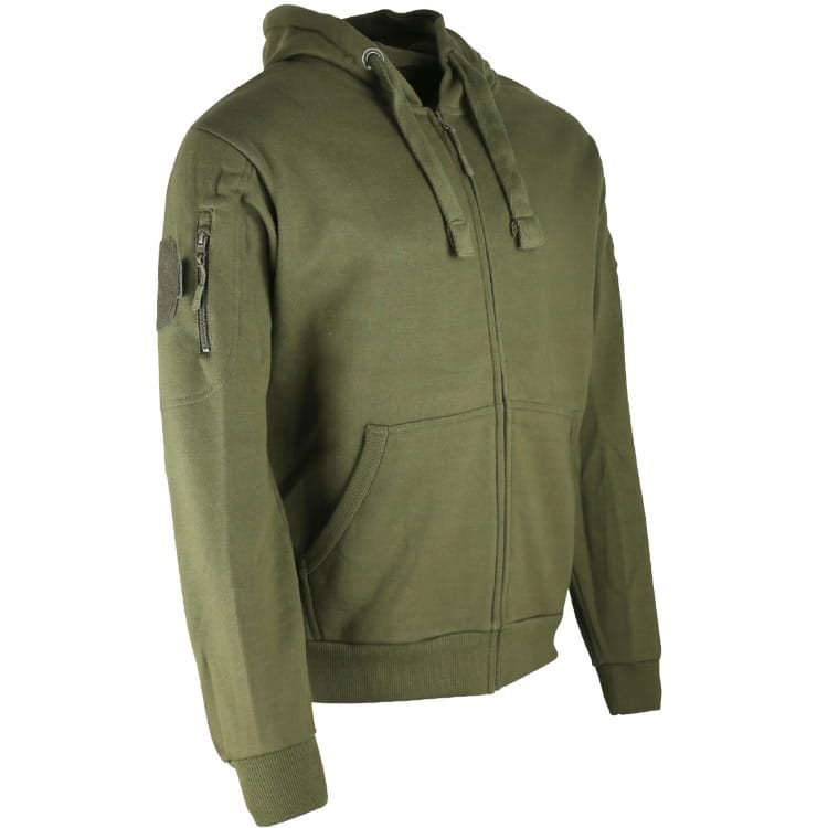 Mikina s kapucí SPEC-OPS ZELENÁ vel. 3XL
