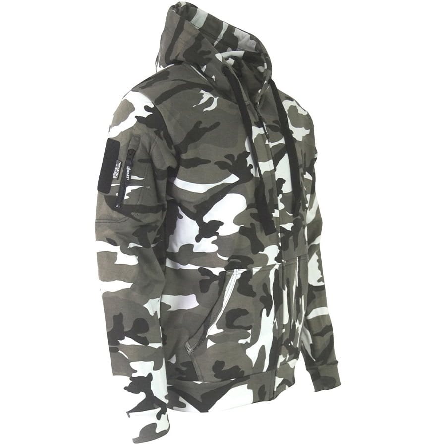Mikina s kapucí SPEC-OPS maskování URBAN CAMO METRO vel. 3XL