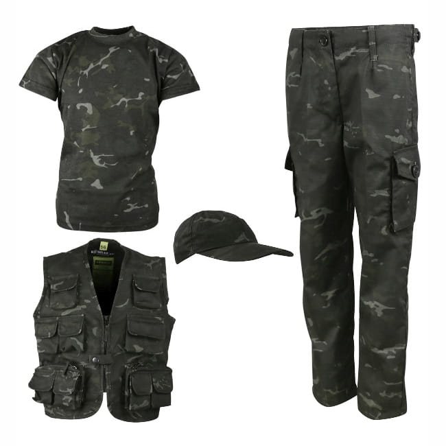 Levně Komplet dětský EXPLORER BTP BLACK