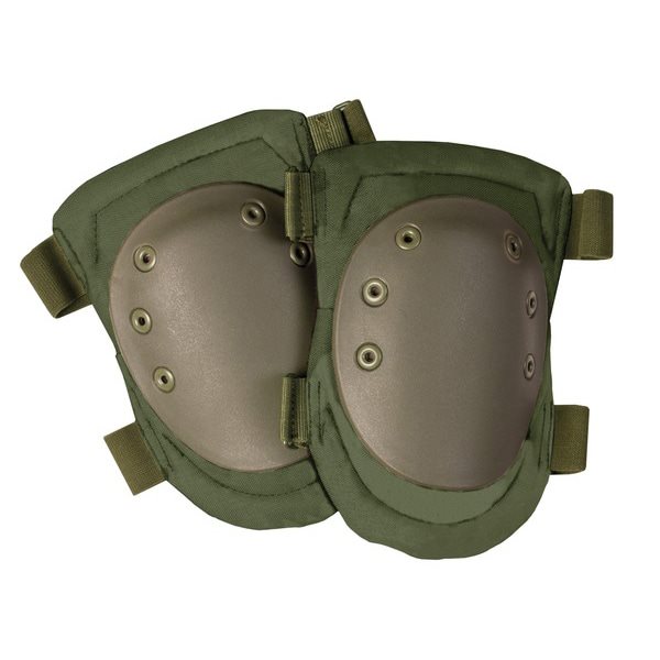 Levně KOMBAT chrániče kolenní ARMOUR ZELENÉ