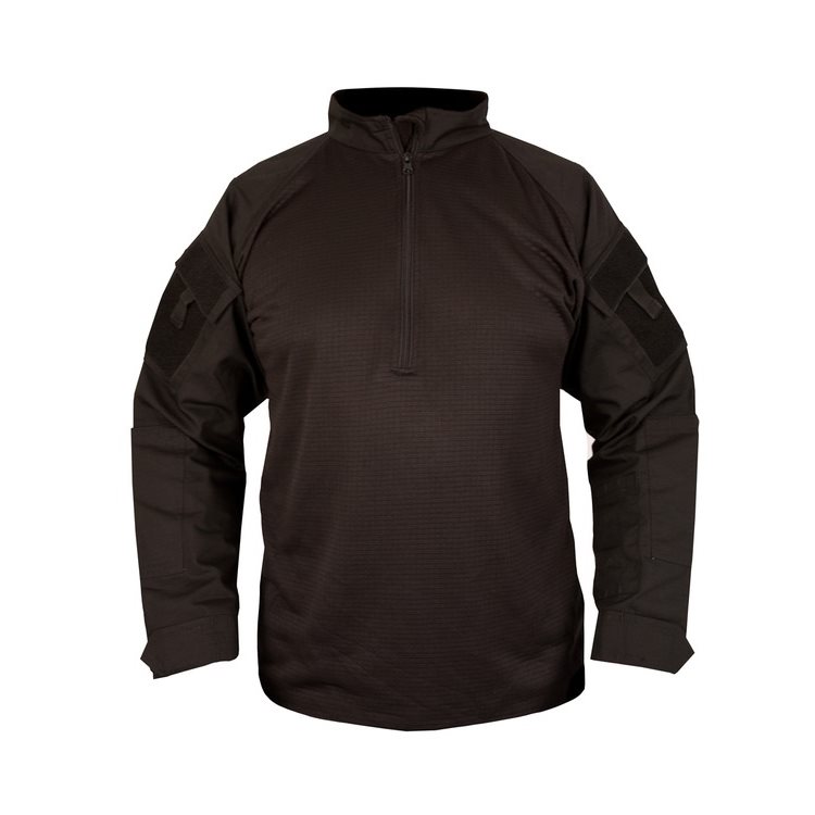 Levně Košile taktická UBACS FLEECE ČERNÁ