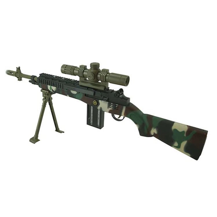 Levně Hračka puška SNIPER 831M plastová MASKOVANÁ