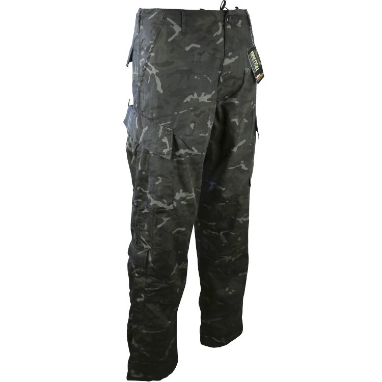 Levně Kalhoty střih ACU ASSAULT BTP BLACK