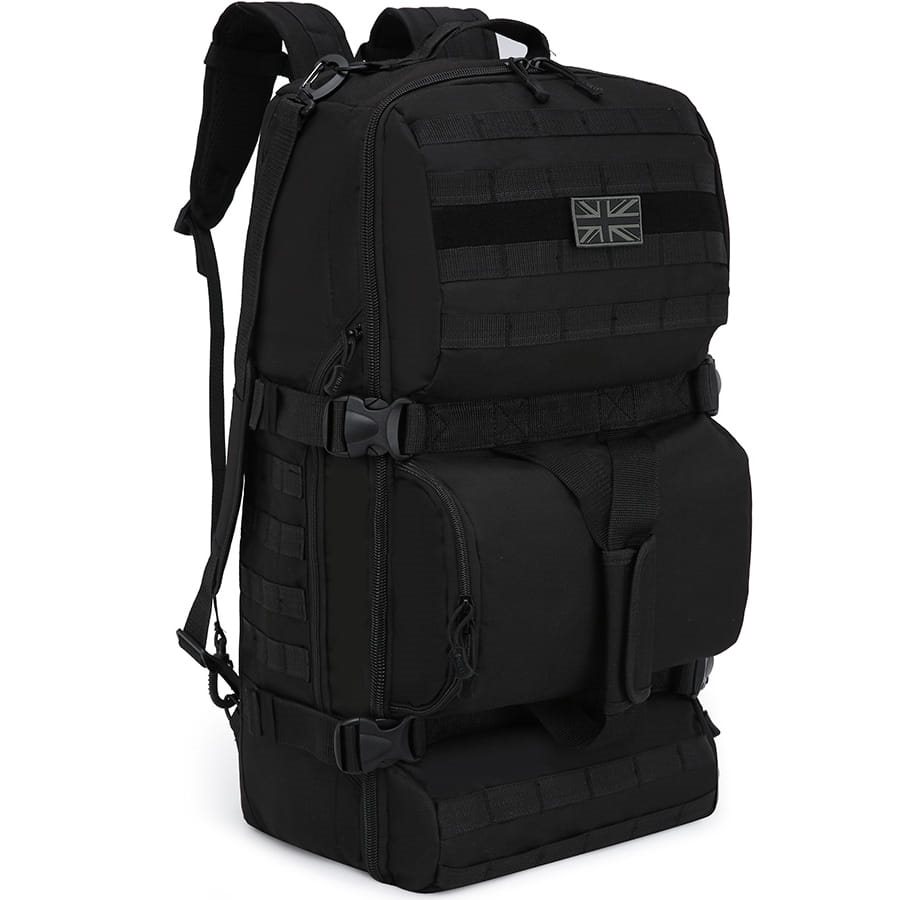 Levně KOMBAT taška/batoh OPERATORS DUFFLE BAG 60 litrů ČERNÁ