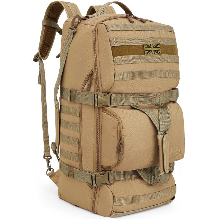 Levně KOMBAT taška/batoh OPERATORS DUFFLE BAG 60 litrů COYOTE