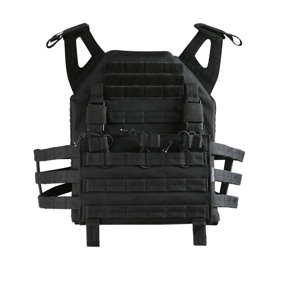 Levně KOMBAT vesta Buckle-Tek JPC nosič plátů ČERNÁ