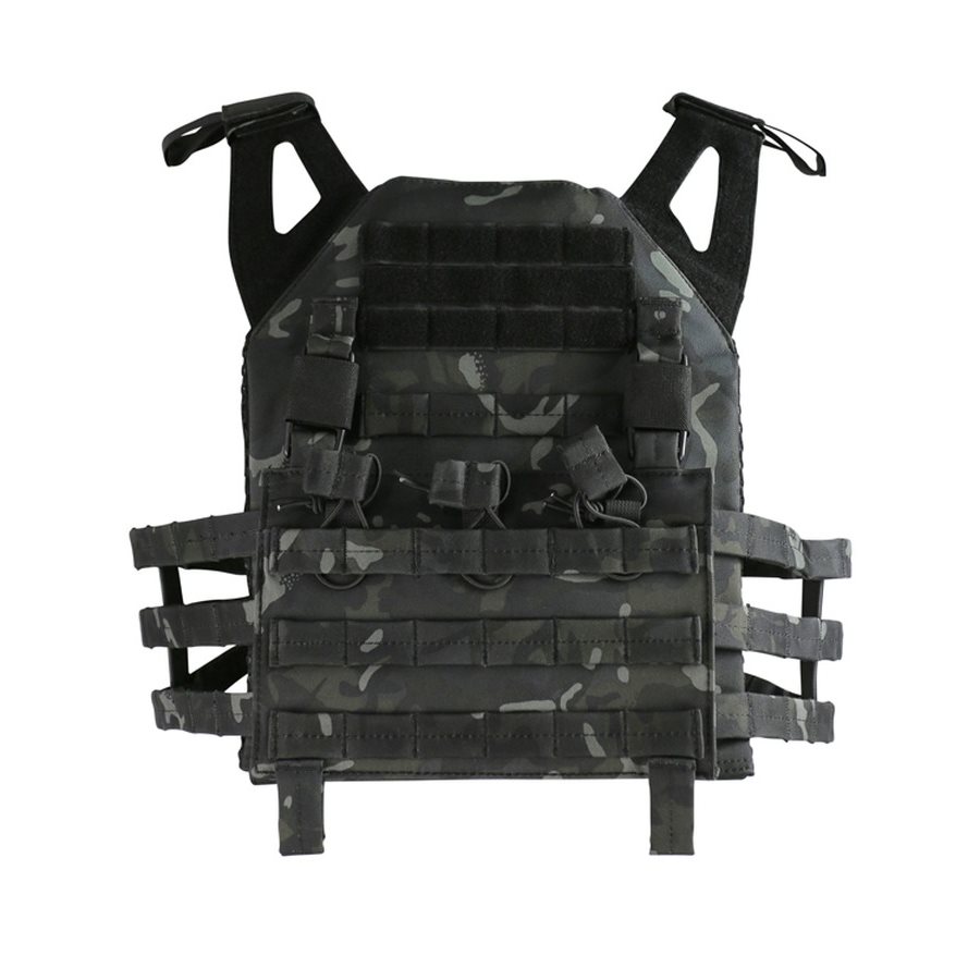 Levně KOMBAT vesta Buckle-Tek JPC nosič plátů BTP BLACK