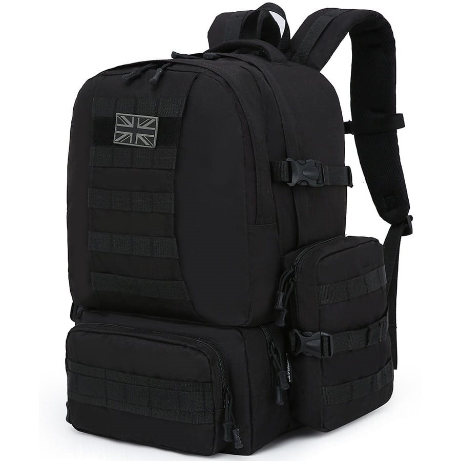 Levně KOMBAT batoh Expedition MOLLE 50 litrů ČERNÝ