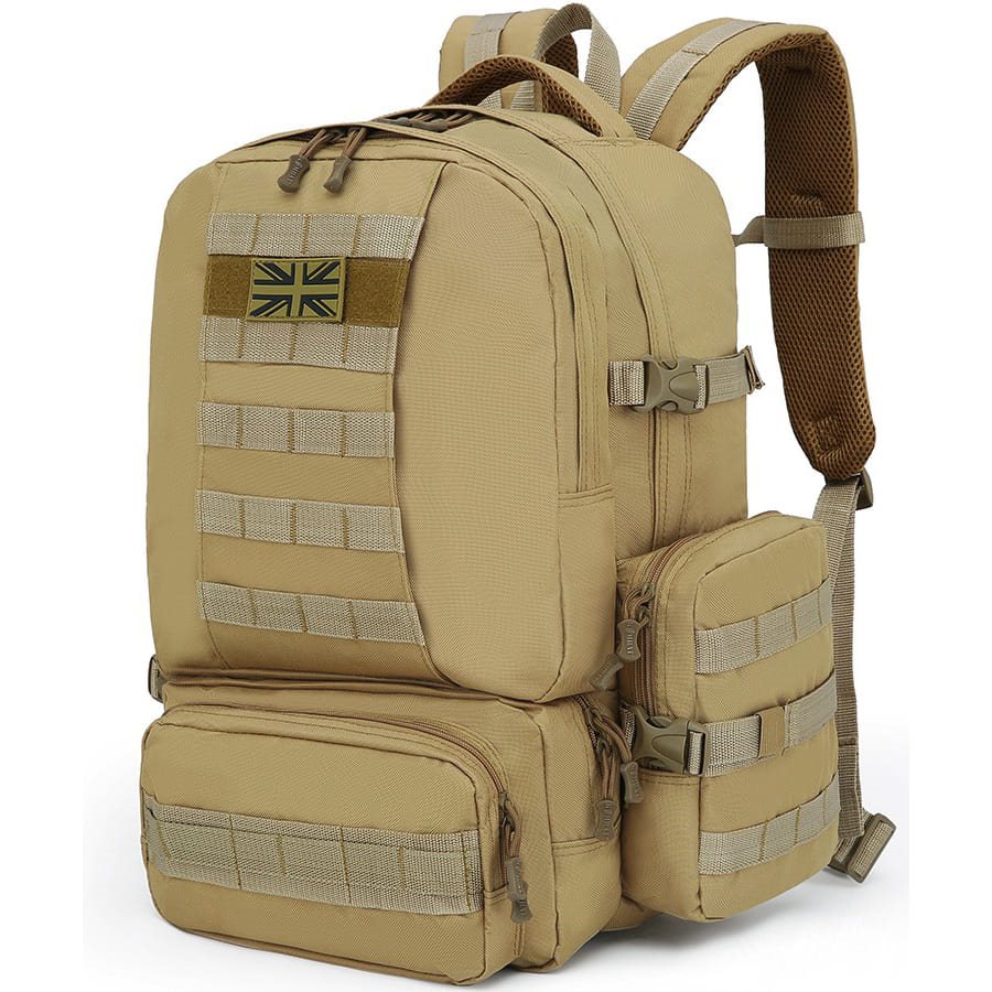 KOMBAT batoh Expedition MOLLE 50 litrů COYOTE