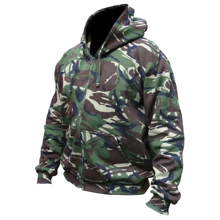 Levně Mikina ARMY s kapucí DPM