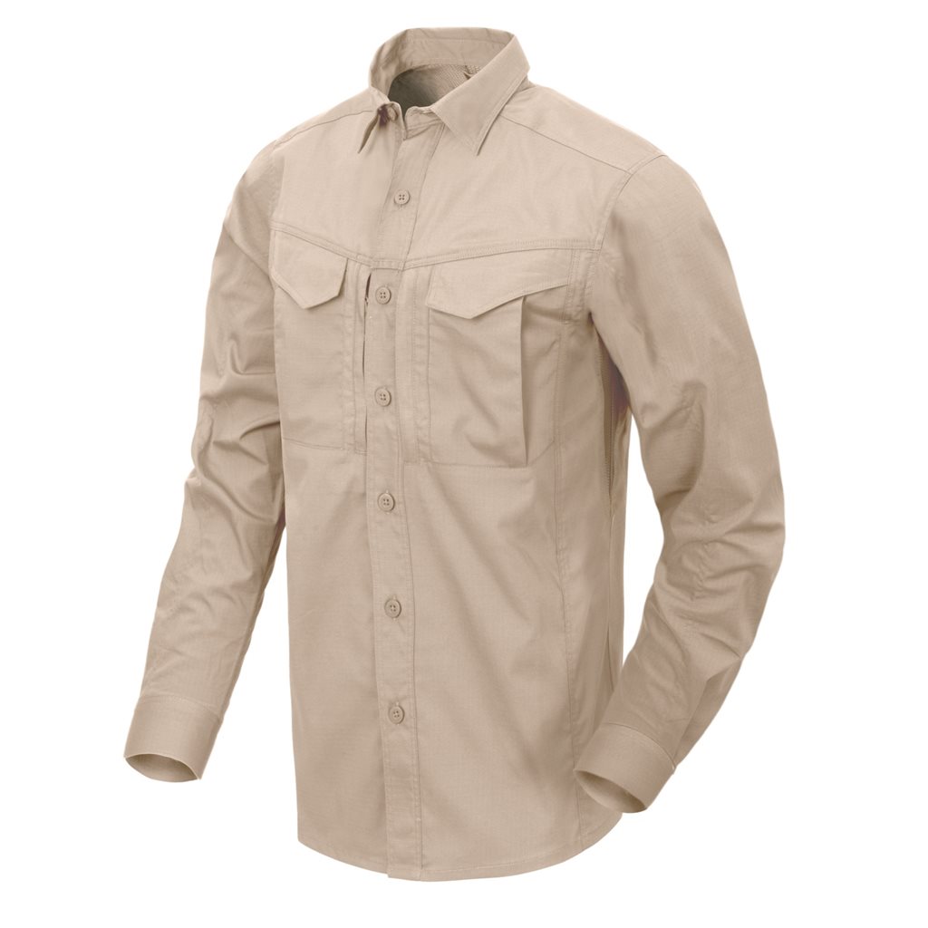 Levně Košile DEFENDER Mk2 dlouhý rukáv KHAKI