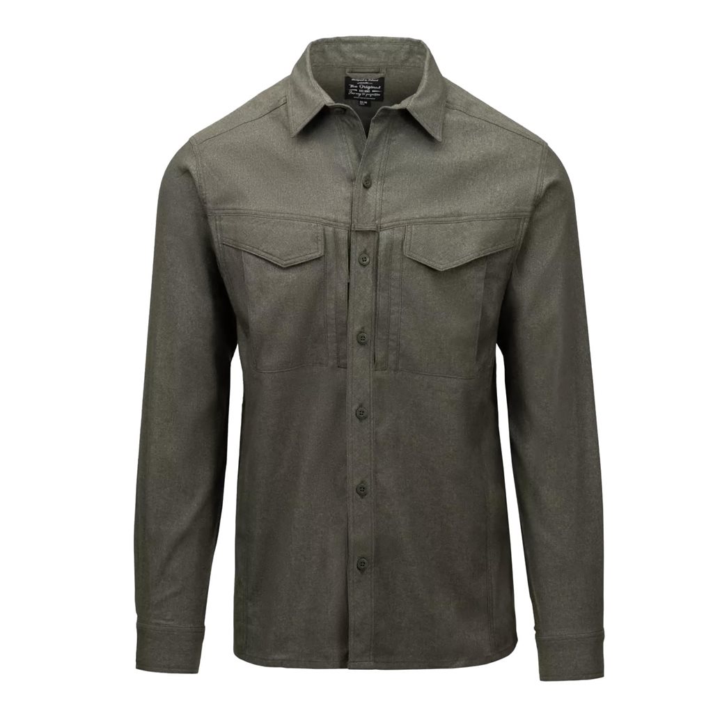 Levně Košile DEFENDER Mk2 PILGRIM MOSS GREEN DENIM