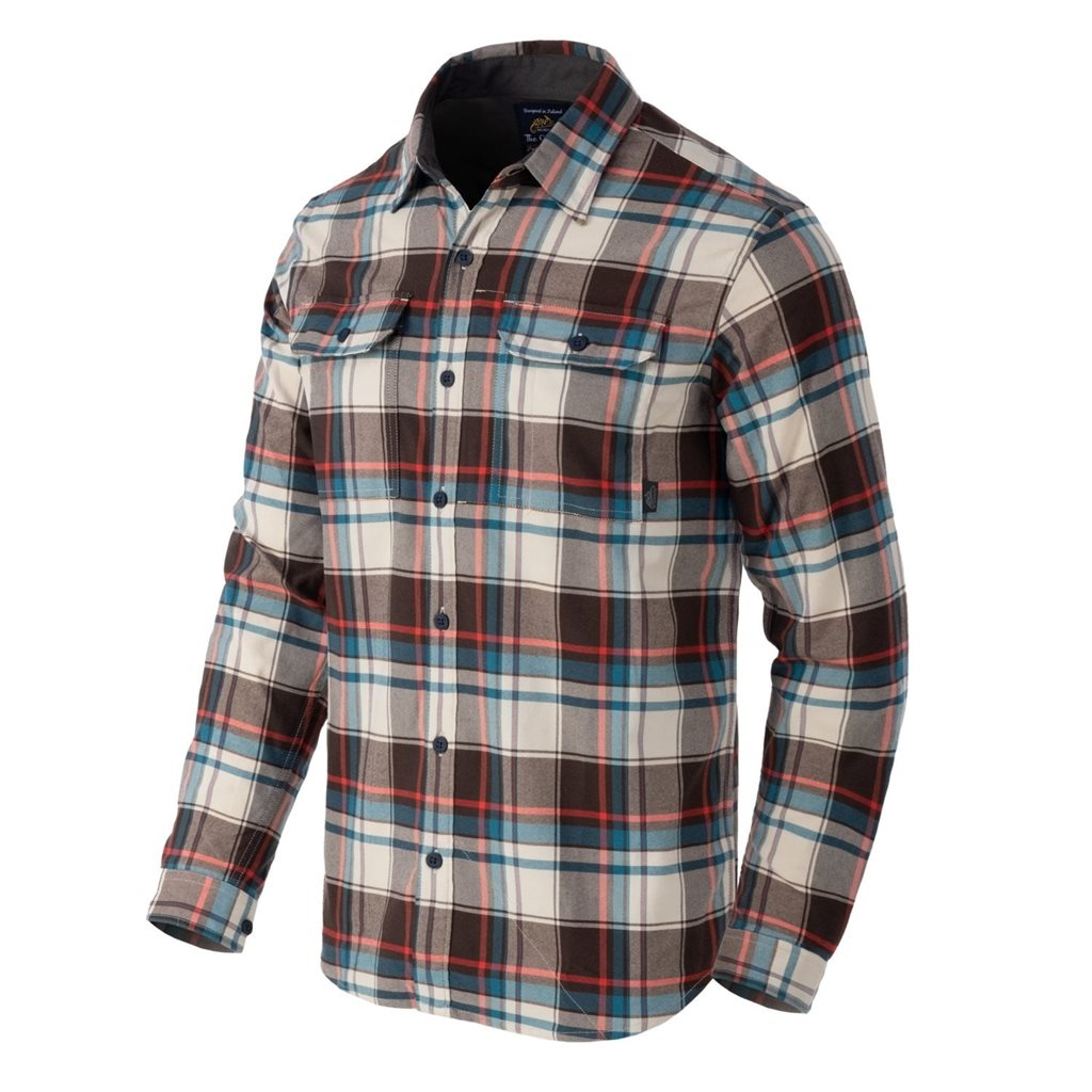 Levně Košile GREYMAN dlouhý rukáv FOGGY MEADOW PLAID