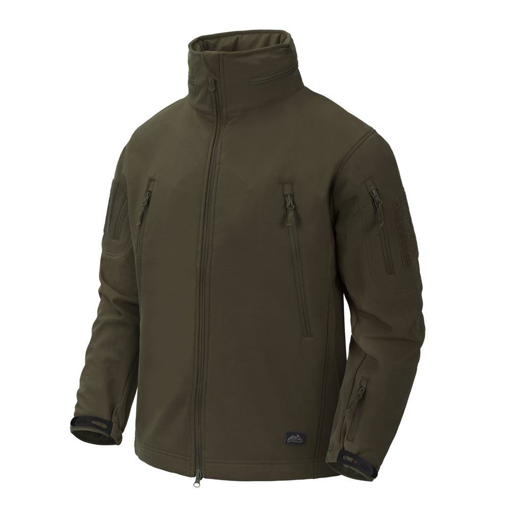 Levně Bunda GUNFIGHTER Shark Skin TAIGA GREEN