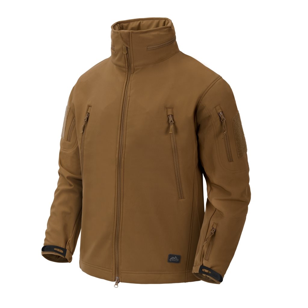 Levně Bunda GUNFIGHTER Shark Skin MUD BROWN