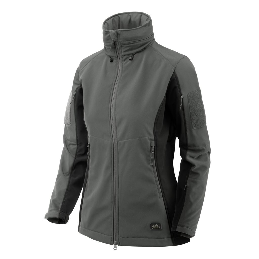 Levně Bunda dámská GUNFIGHTER SHADOW GREY/ČERNÁ