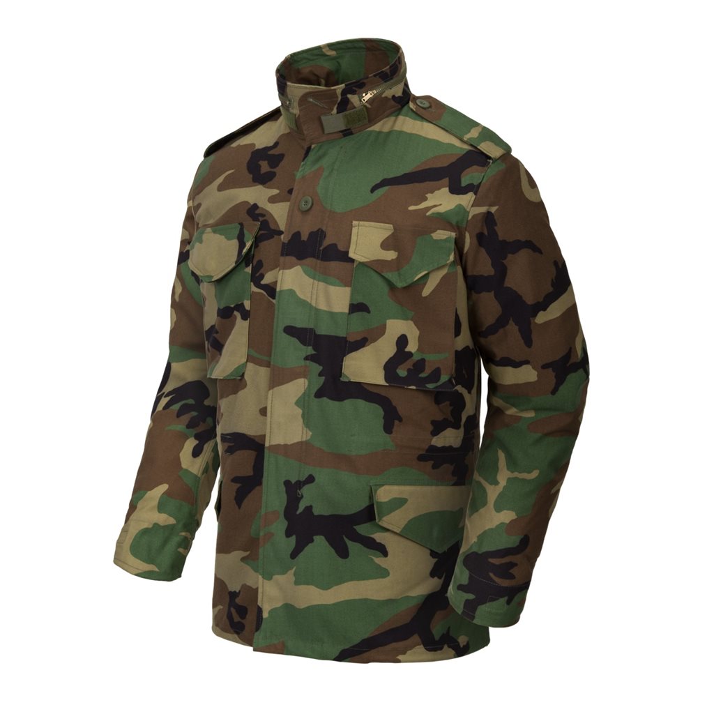 Levně Bunda US typ M65 s vložkou WOODLAND