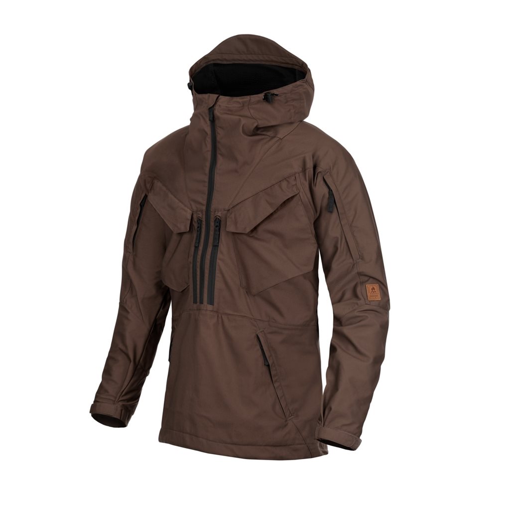 Levně Bunda větrovka PILGRIM EARTH BROWN/ČERNÁ