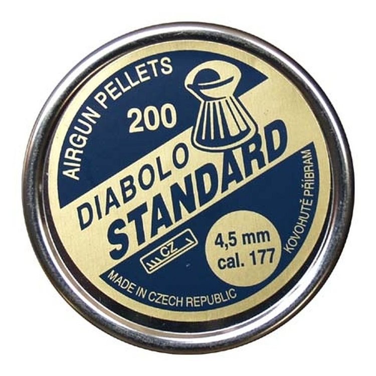Levně Kovohutě Příbram a.s. diabolky STANDARD 4,5mm (200ks)