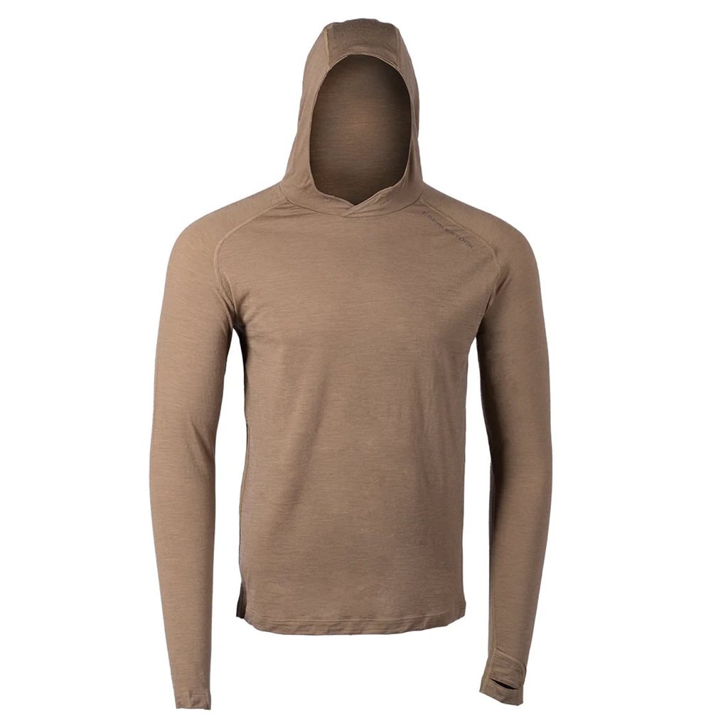 Levně Mikina funkční LOCHSA MERINO DARK EARTH