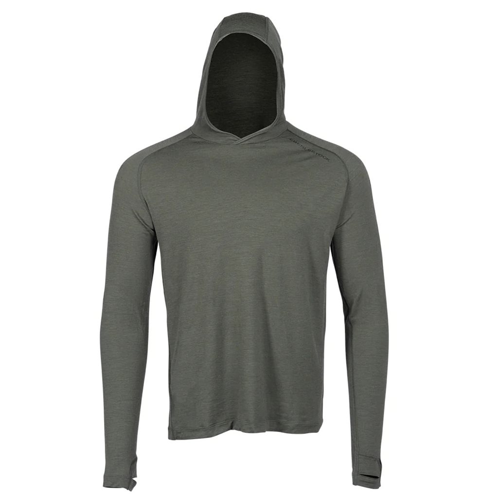 Levně Mikina funkční LOCHSA MERINO SLATE ŠEDÁ