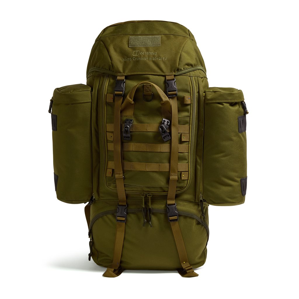 Levně Batoh MMPS CRUSADER III FA 90+20L ZELENÝ