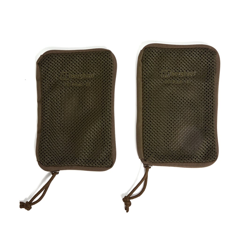Levně Berghaus kapsy FLT POUCHES síťované organizační STONE GREY OLIVE