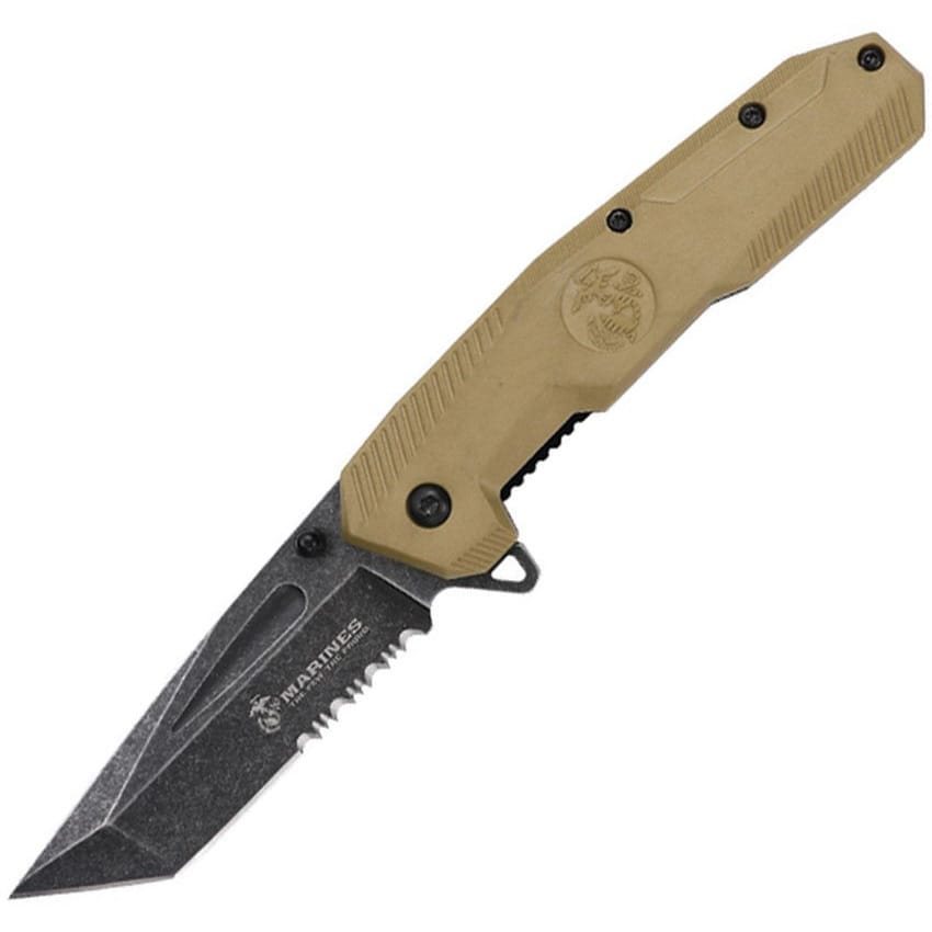 Nůž zavírací USMC 3007 TAN