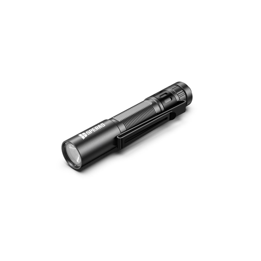 Levně SPERAS svítilna M10 SLIM kompaktní, bílé světlo, 200 lumenů, 58 metrů, 1x AAA