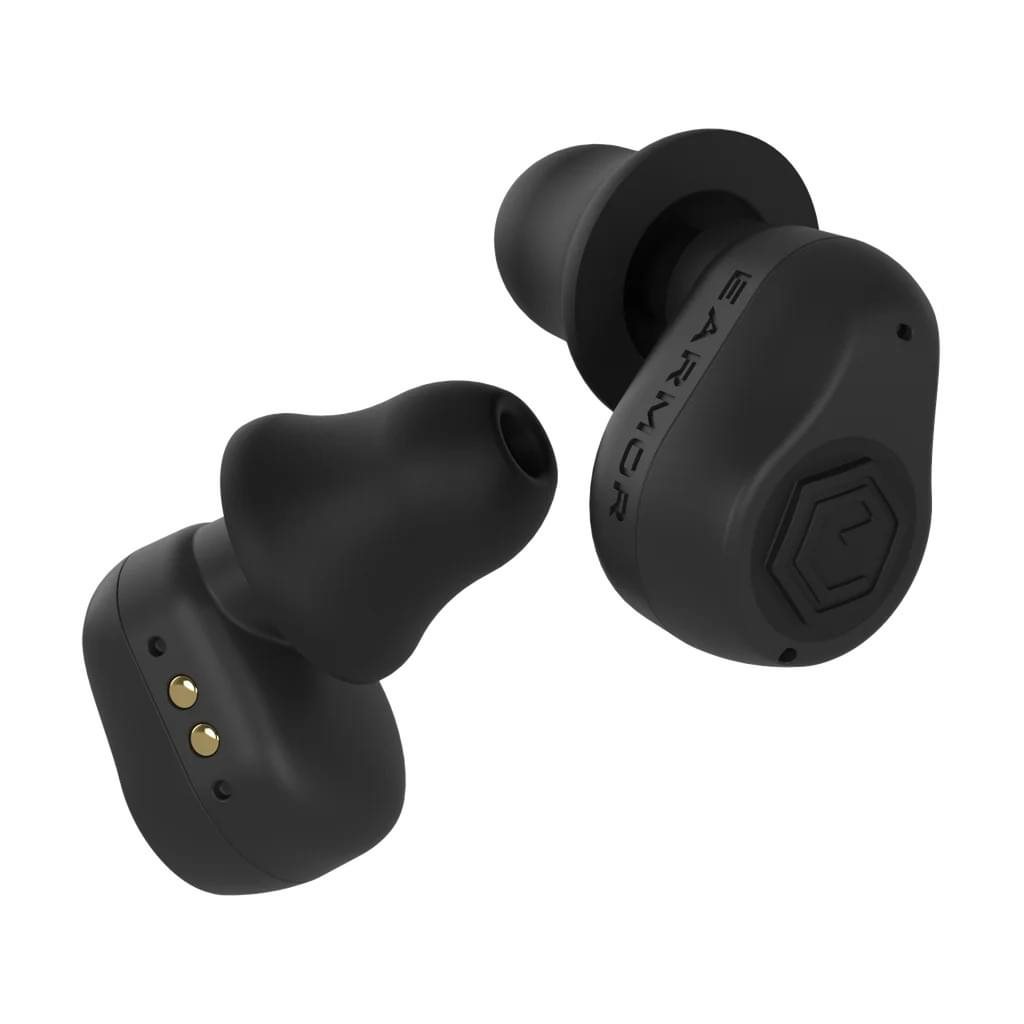 Špunty do uší elektronické M23T AI ASISTENT s BlueTooth ČERNÉ