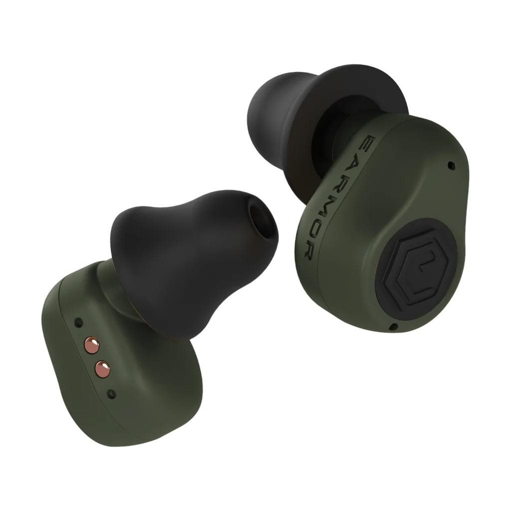 Špunty do uší elektronické M23T AI ASISTENT s BlueTooth FOLIAGE ZELENÉ