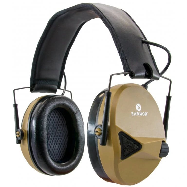 Levně EARMOR sluchátka elektronická M30 MOD3 COYOTE BROWN