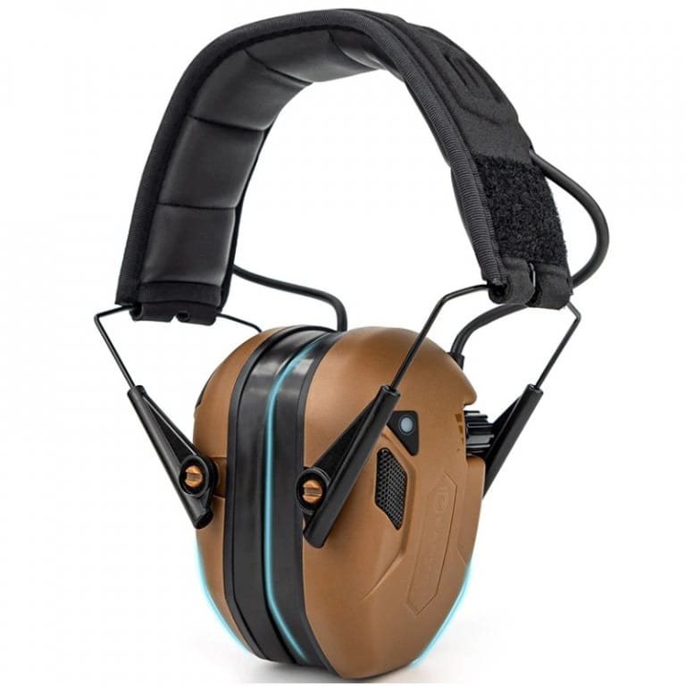 Levně EARMOR sluchátka elektronická M300T s BlueTooth COYOTE BROWN
