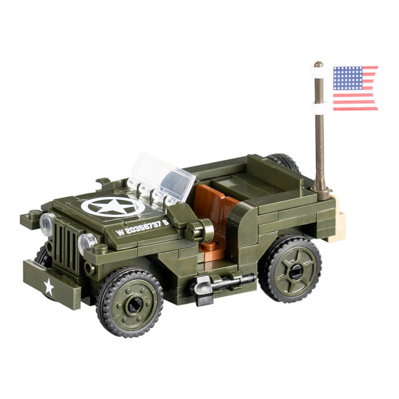 Levně Sluban 70210 Sluban stavebnice US ARMY JEEP