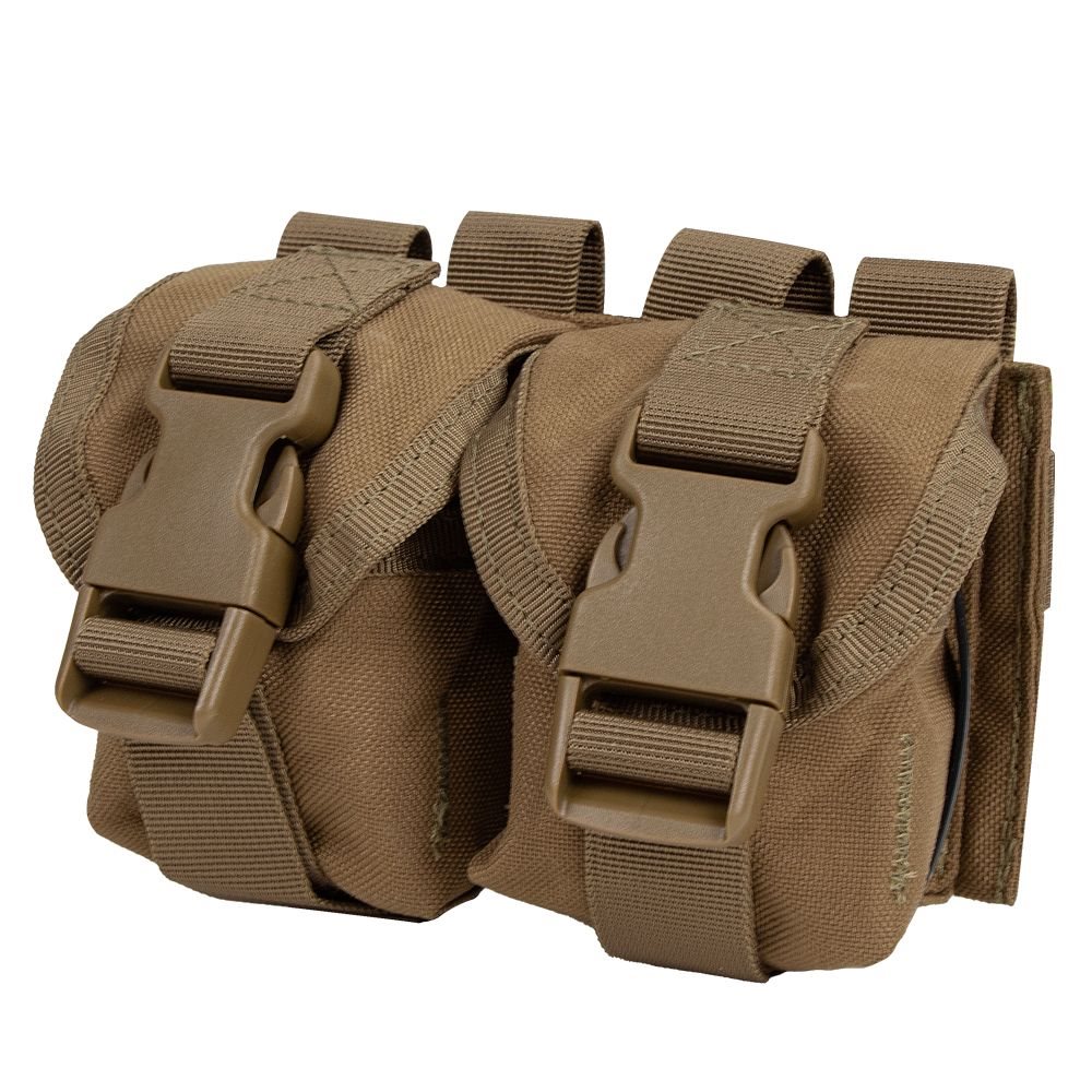 Levně CONDOR OUTDOOR sumka MOLLE na dva granáty COYOTE BROWN