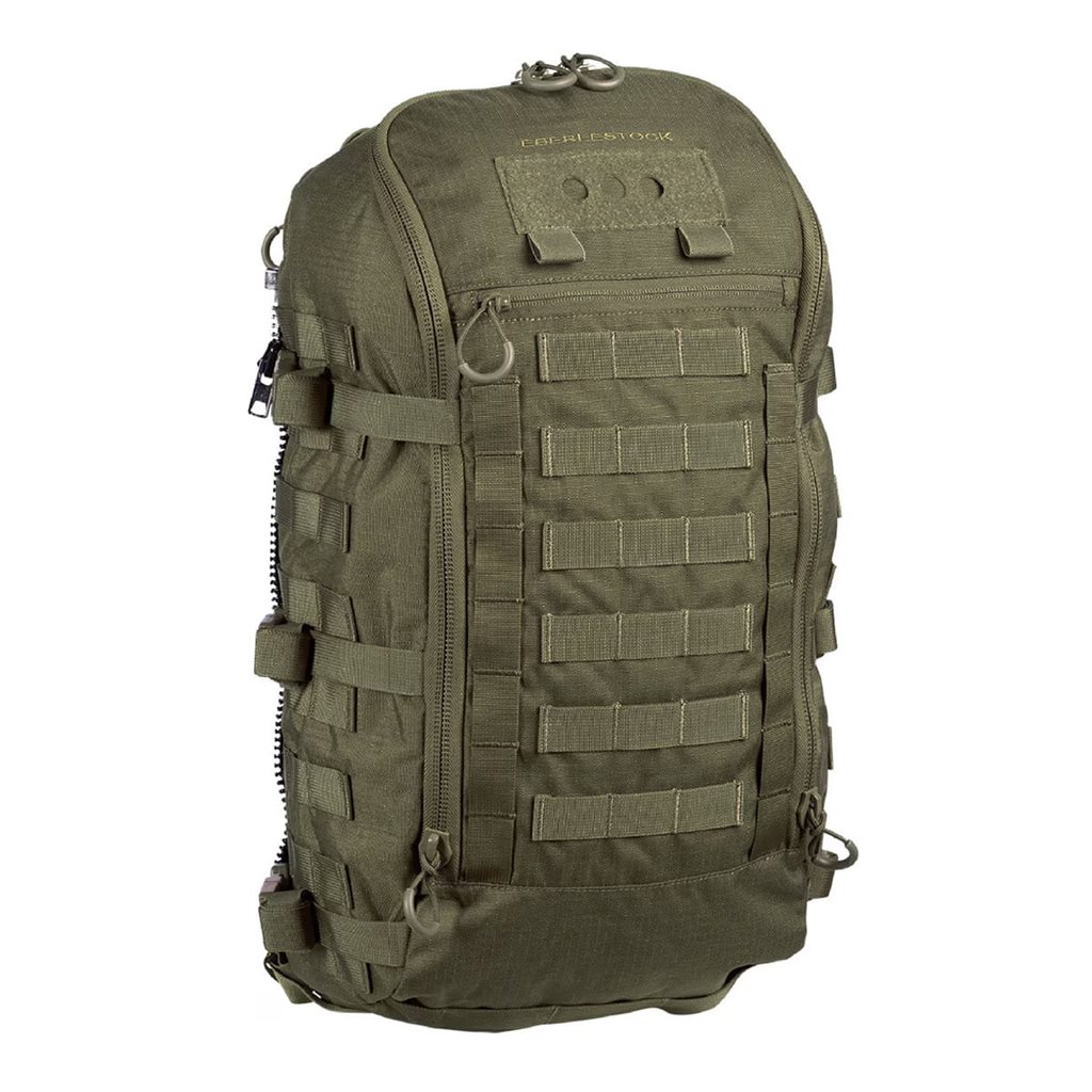 Levně EBERLESTOCK batoh MISSION ASSAULT MILITARY GREEN