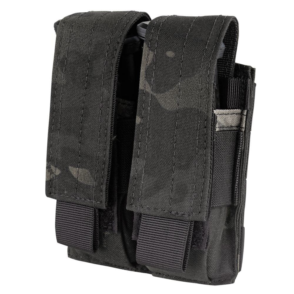 Levně CONDOR OUTDOOR sumka MOLLE dvojitá na zásobník M9 MULTICAM BLACK